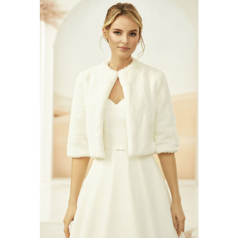 Bianco Evento Bolerko na svadobné šaty 40929105