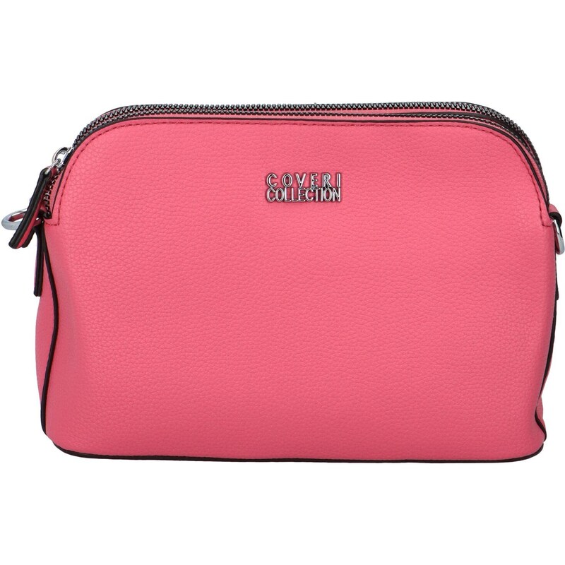 Coveri World Pevná dámska crossbody kabelka sýto ružová - Coveri Layla 42181774