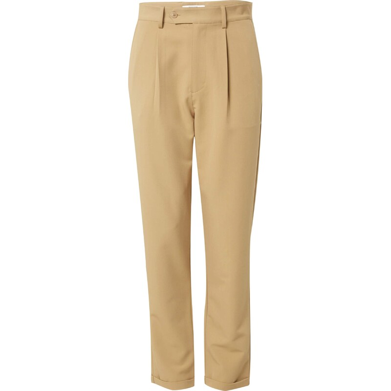 TRAPP Plisované nohavice Emil koňaková 40965303