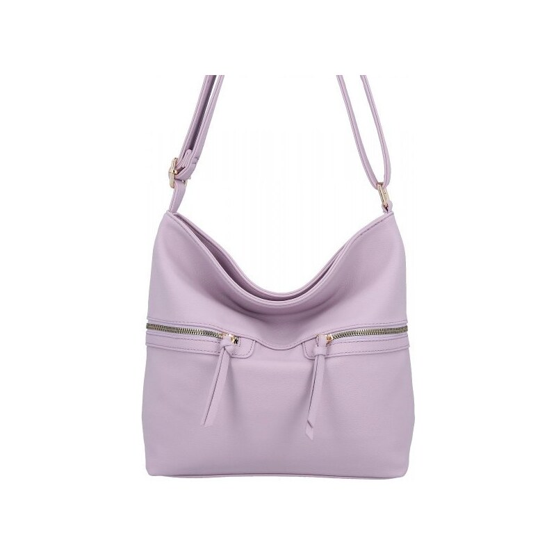 Dámská kabelka listonoška Herisson svetlo fialová 1052L2096 40980671