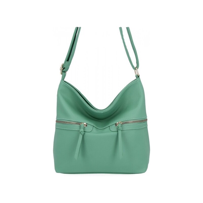 Dámská kabelka listonoška Herisson svetlozelená 1052L2096 40980667