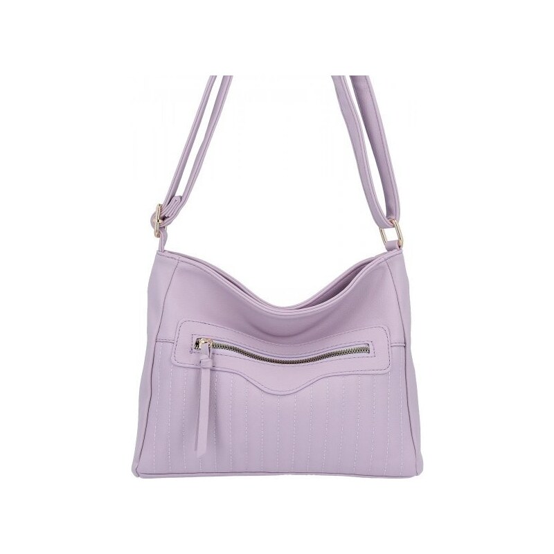 Dámská kabelka listonoška Herisson svetlo fialová 1052L2089 40980675