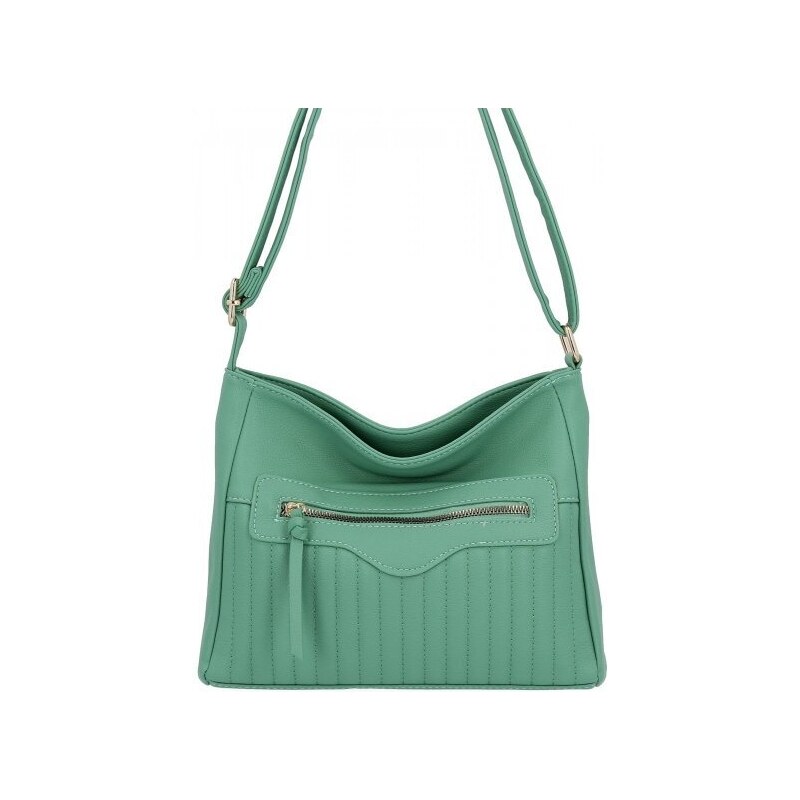 Dámská kabelka listonoška Herisson svetlozelená 1052L2089 40980682