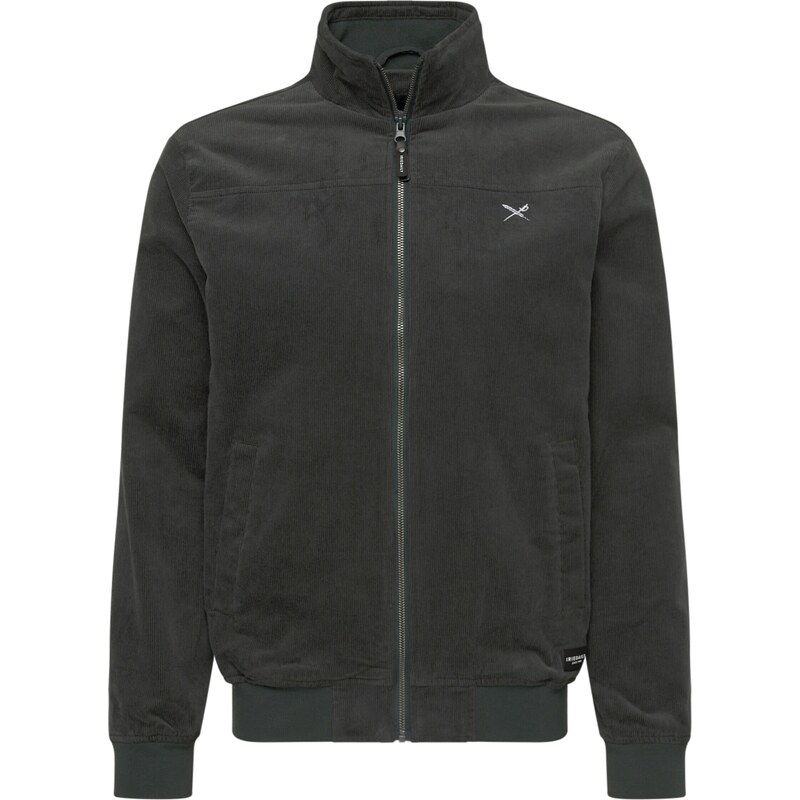 Iriedaily Prechodná bunda tmavozelená / biela 52448374