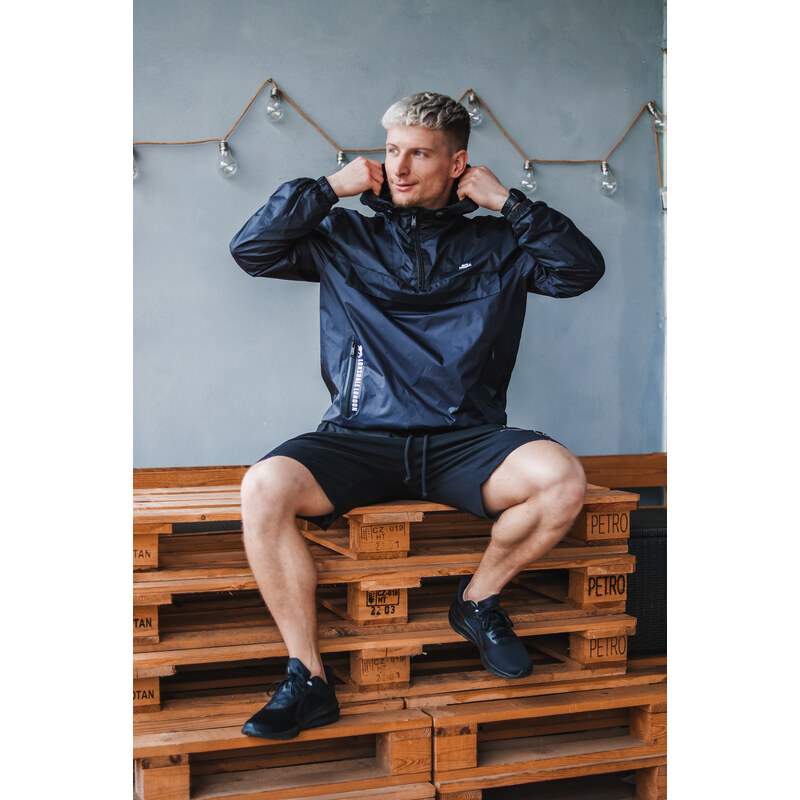 Pánska bunda Lonsdale 117113-Black 64616432