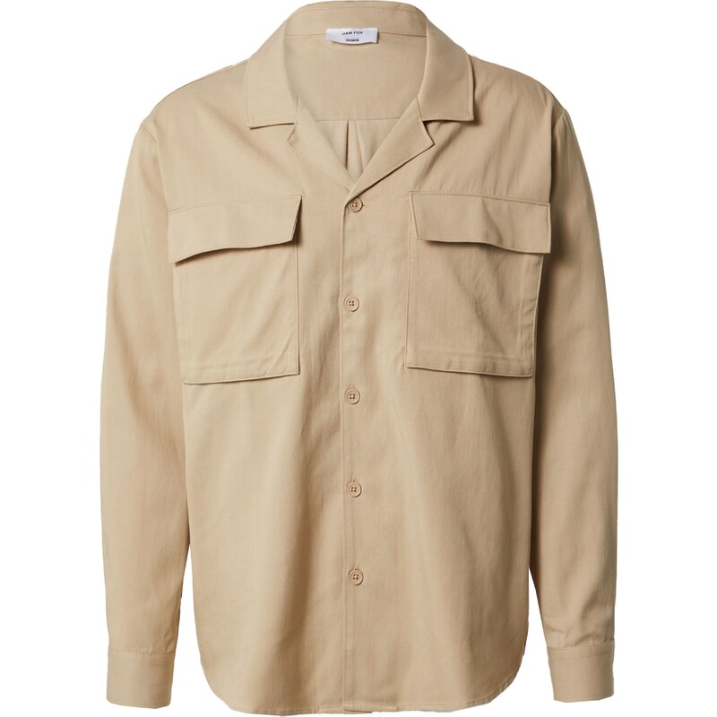 DAN FOX APPAREL Košeľa Jordan béžová 41026207