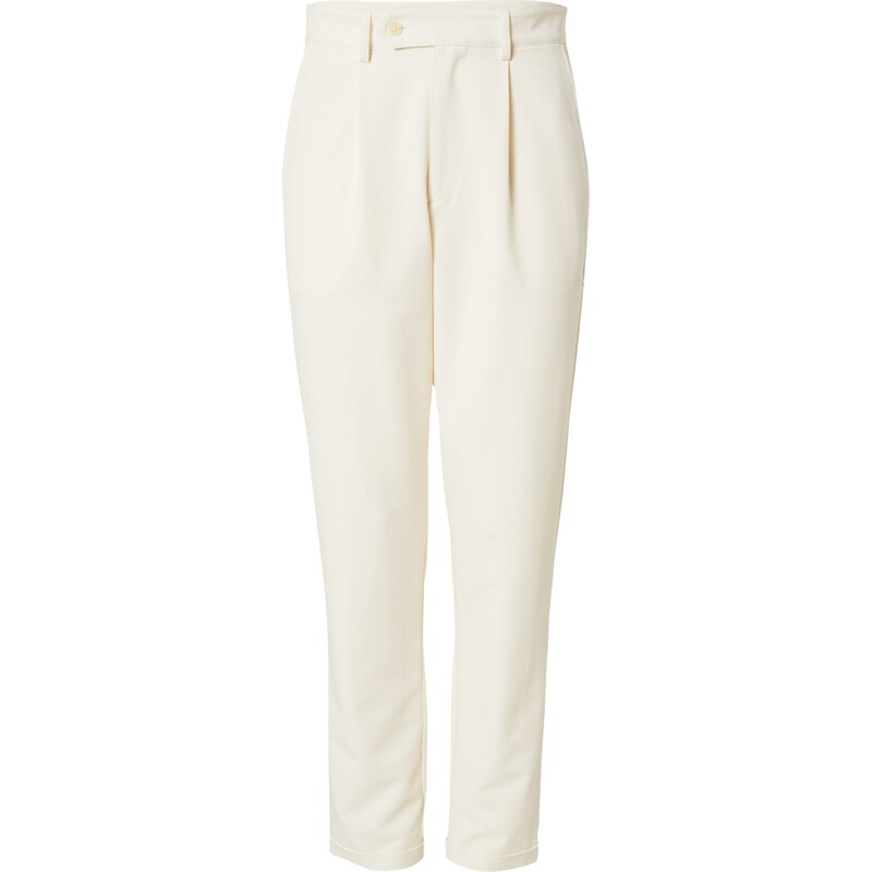 TRAPP Plisované nohavice Emil vaječná škrupina 40991458