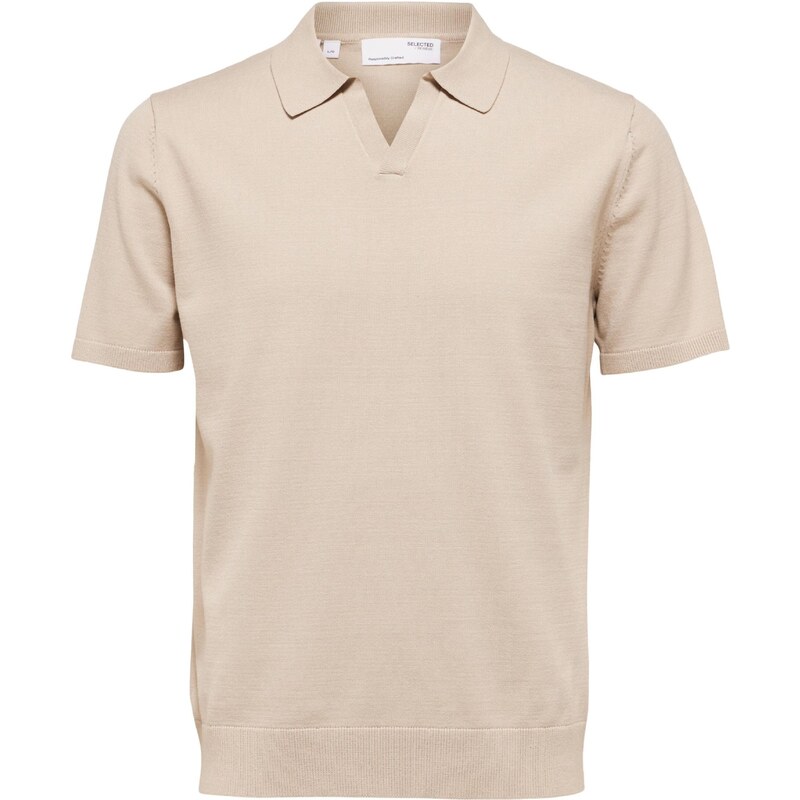 SELECTED Sveter SLHTeller béžová 62698640