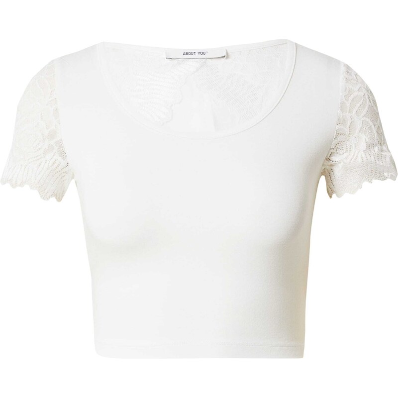 ABOUT YOU Tričko Eileen biela 63143922