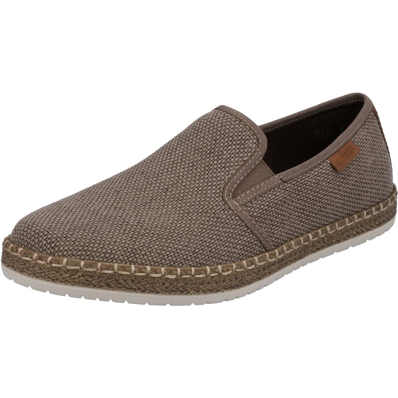 Rieker Espadrilky žltohnedá / hnedá 50148603