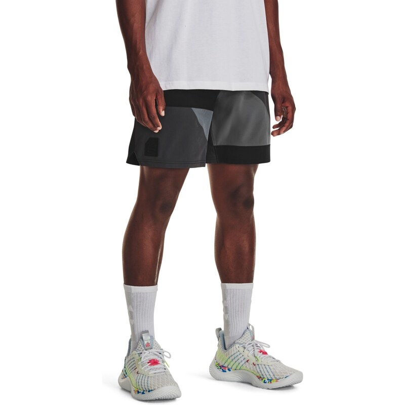 Under Armour Curry Woven 7IN Short-BLK Black / Jet Gray / White 41026863