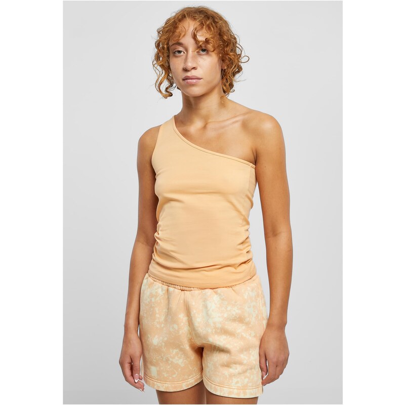Urban Classics Womens asymmetrical paleorange top 50680992