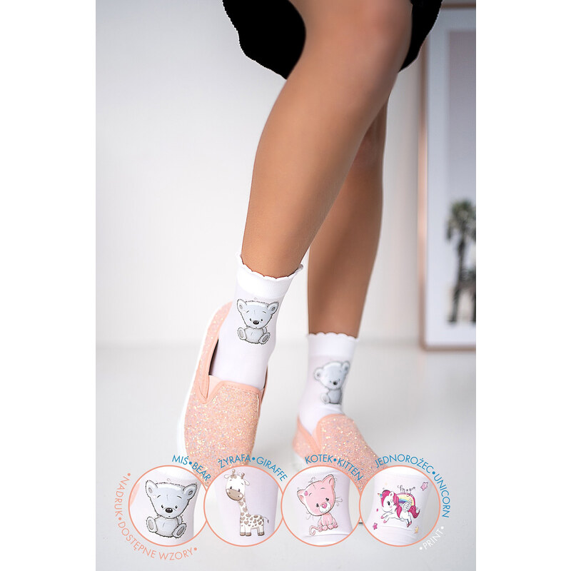 Dievčenské ponožky Knittex DR 2309 Hannah 40 den 41038321