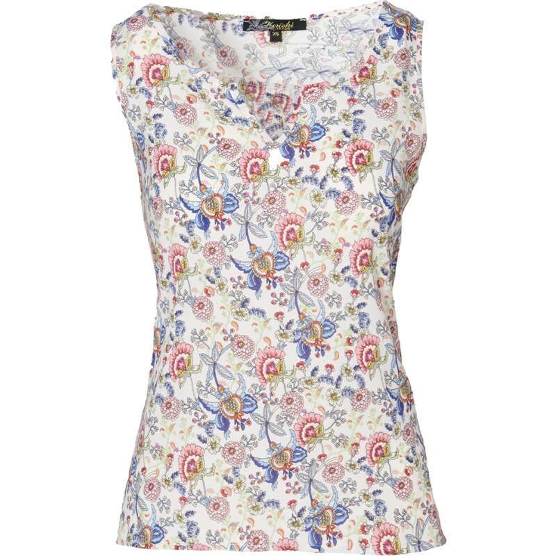 KOROSHI Blúzka svetlomodrá / svetlozelená / staroružová / biela 54245218