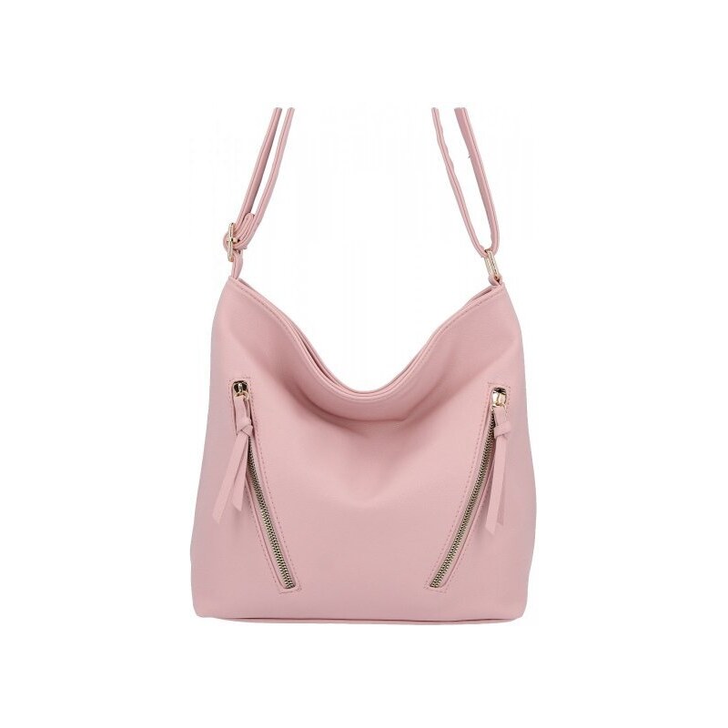 Dámská kabelka listonoška Herisson púdrová ružová 1052L2082 41068550