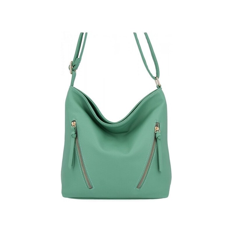 Dámská kabelka listonoška Herisson svetlozelená 1052L2082 41068547