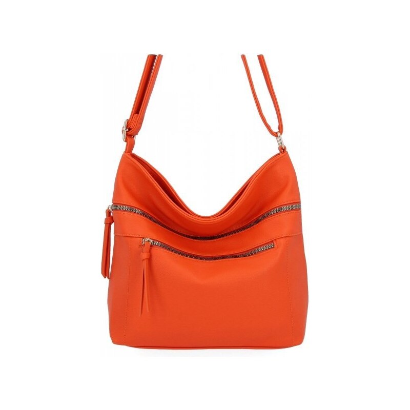 Dámská kabelka listonoška Herisson oranžová 1052L2083 41068563