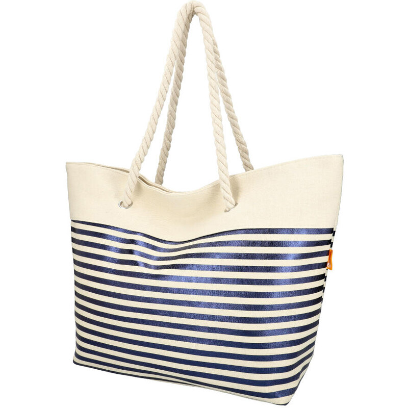 Linea Moda Veľká moderná plážová taška modrá 5723 41086114