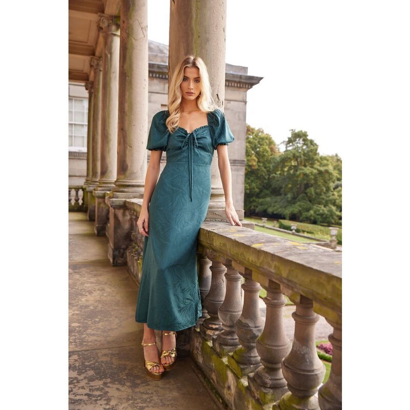 Another Sunday Zelené midi šaty 41090939