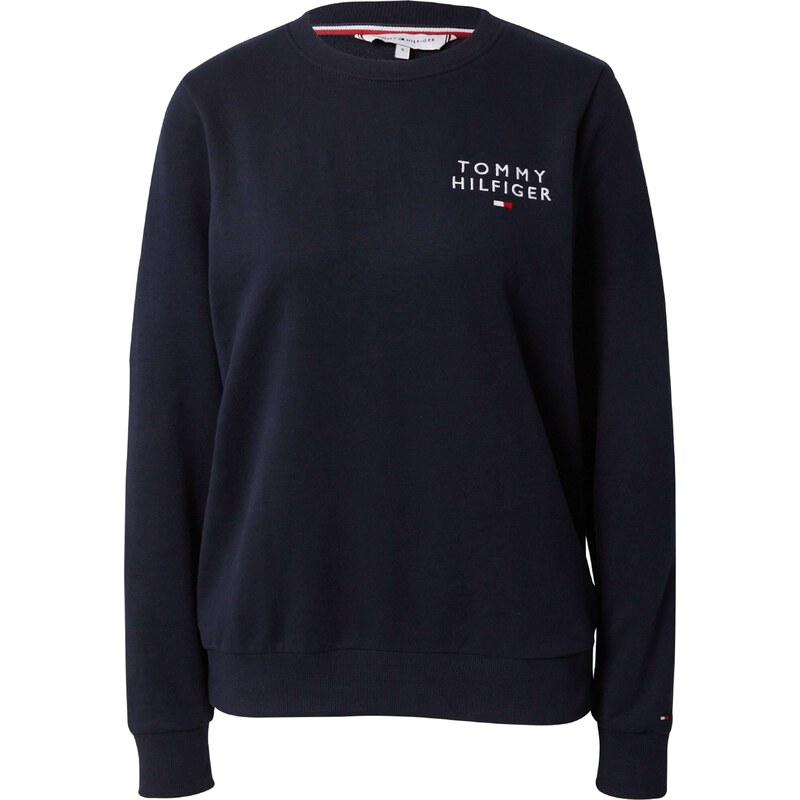 TOMMY HILFIGER Mikina tmavomodrá / červená / biela 41104194
