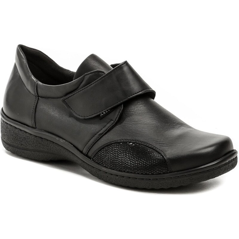 Axel AXCW032 čierne dámske poltopánky šírka H 41092872