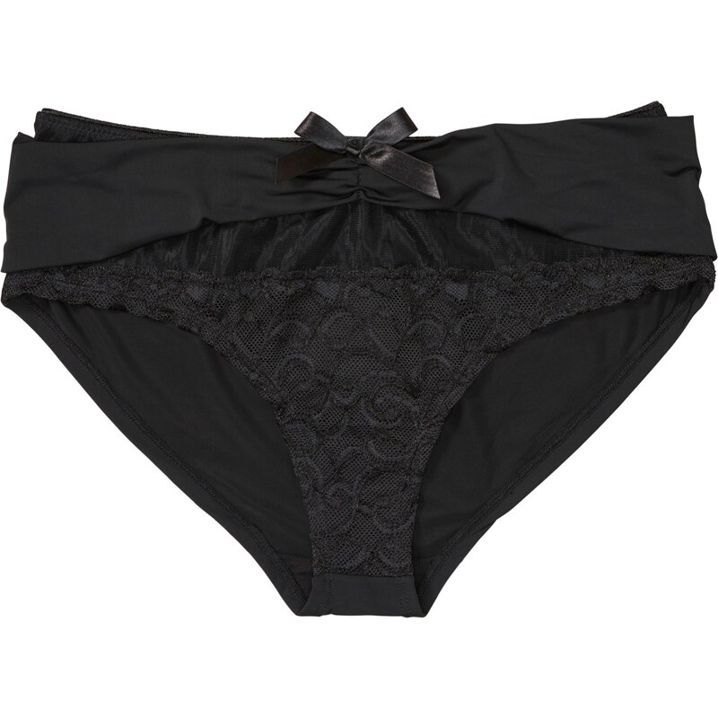 bonprix Bokové nohavičkys recyklovaným polyamidom, farba čierna 44741218