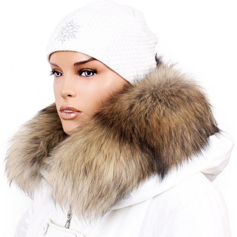 Sikora Kožušinový lem na kapucňu - golier medvedíkovec M 42/33 (63 cm) 41129012