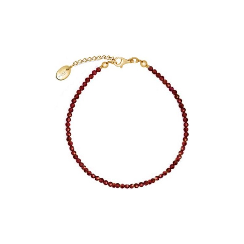 Taboo náramok na nohu Kvet života Granát tb715 41132080