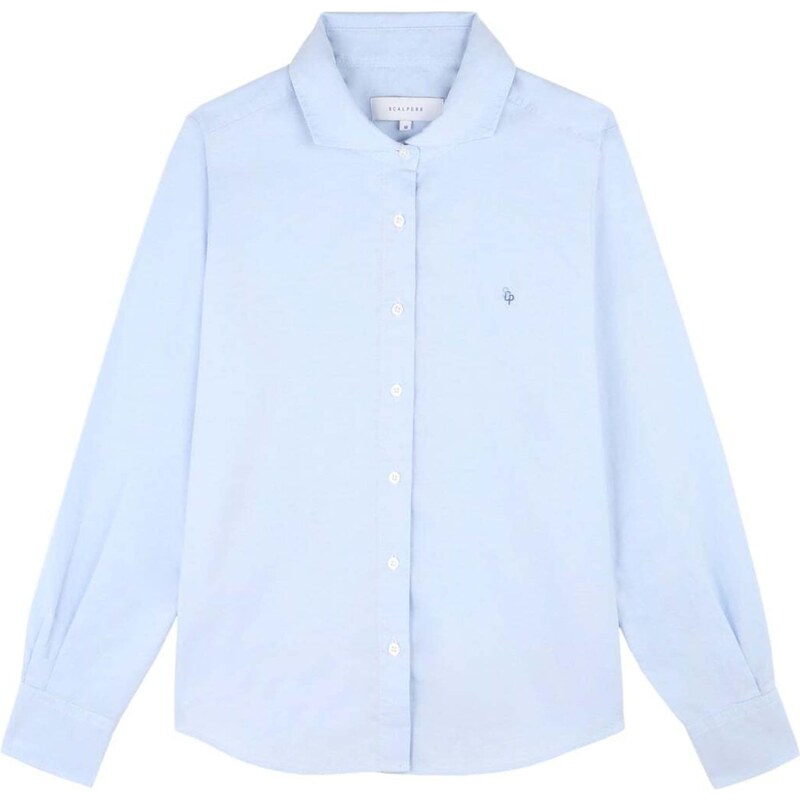 Scalpers Blúzka Davis svetlomodrá 54243613