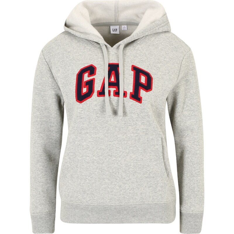 Gap Petite Mikina HERITAGE námornícka modrá / sivá melírovaná / 67902606