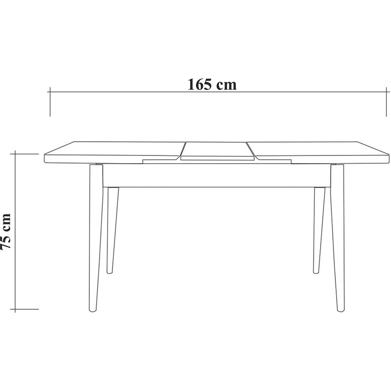 KALUNE DESIGN Jedálenský stôl Calencia
