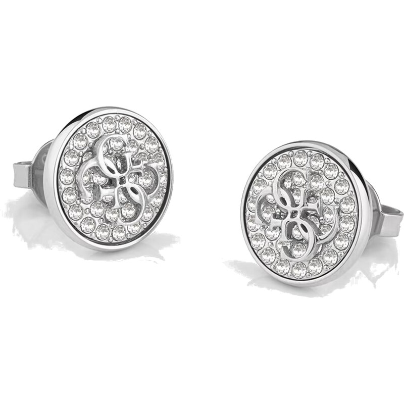 Guess Pôvabné oceľové náušnice Dreaming Guess JUBE03129JWRHT/U 66581144