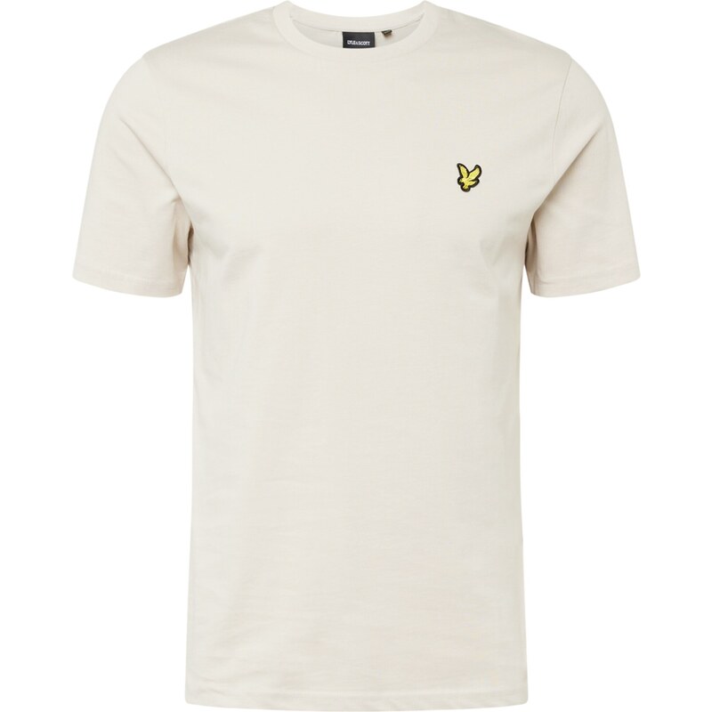 Lyle & Scott Tričko svetlobéžová / žltá 41200349