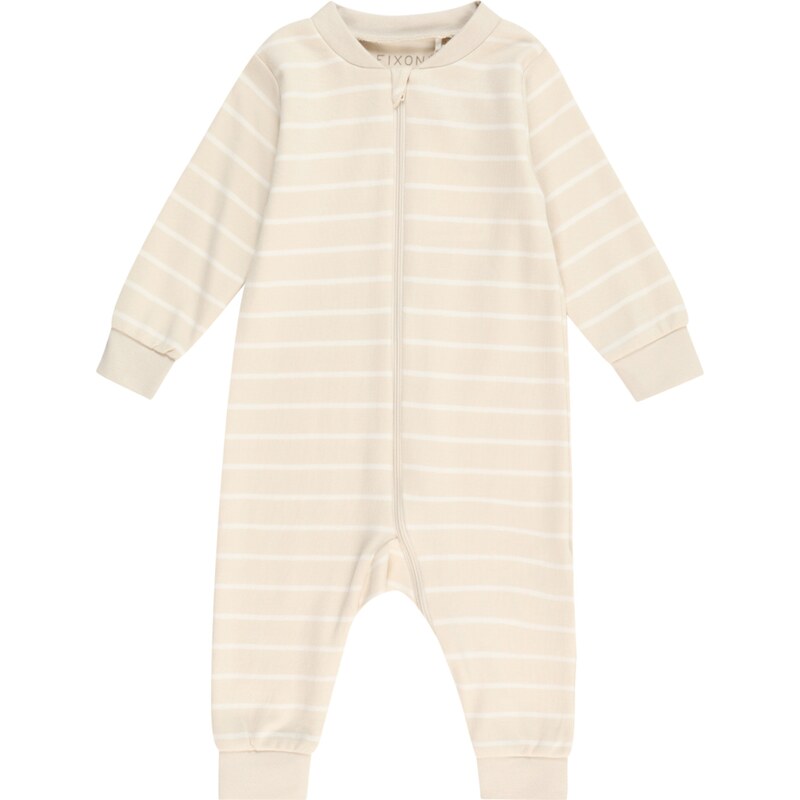 Fixoni Pyžamo béžová / biela 66865668