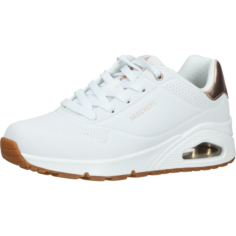 SKECHERS Nízke tenisky Uno Golden Air ružové zlato / biela 57621743