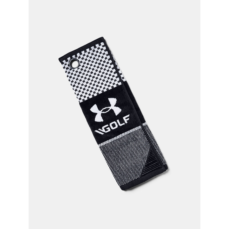 Čierný golfový ručník Under Armour 50494627
