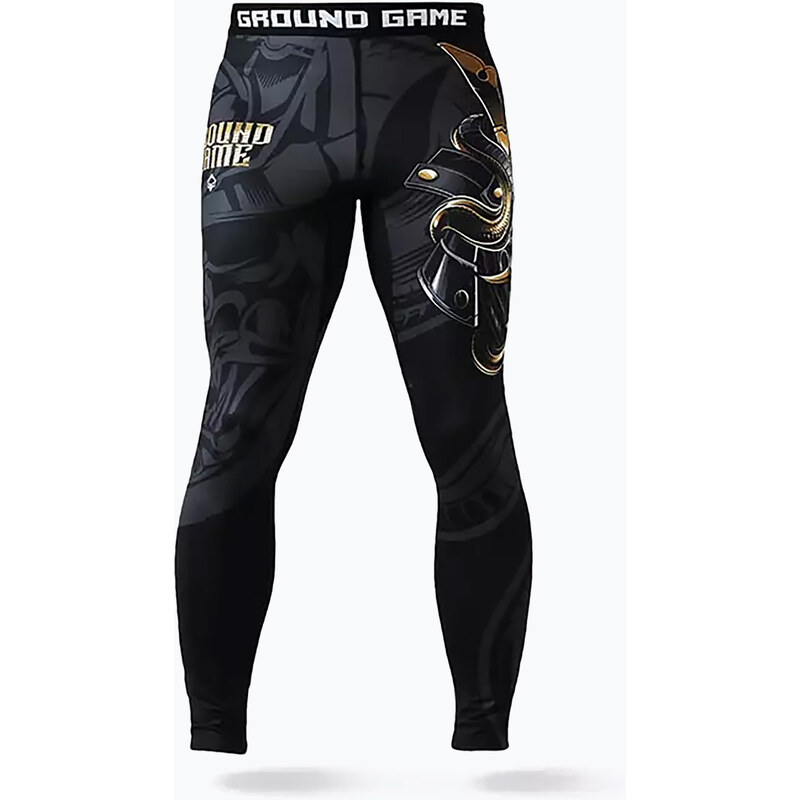 Ground Game Oni Samurai pánske legíny MMA čierne 22LEGGSAM3 41010853