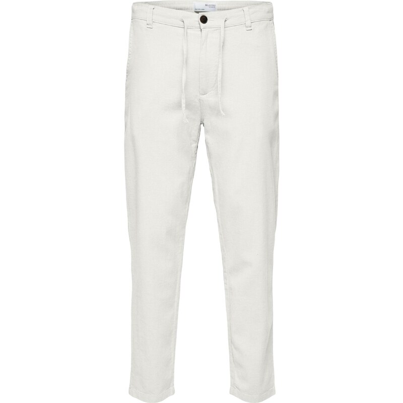 SELECTED Chino nohavice Brody biela 54242935