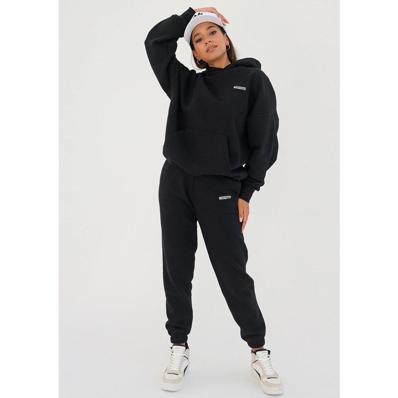 Mosquito Dámske tepláky Pure Black čierne, Farba čierna 41203284