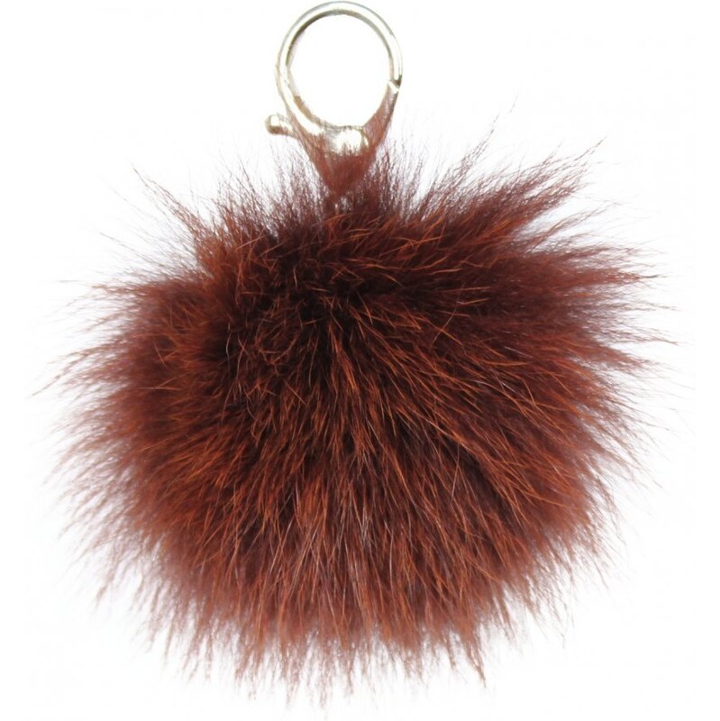 Sikora Kožušinový prívesok ku kabelke alebo kľúčom líška oranžová 67622539