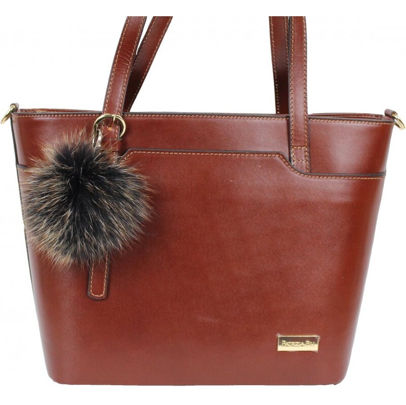 Sikora Kožušinový prívesok ku kabelke alebo kľúčom líška black ginger 67622536