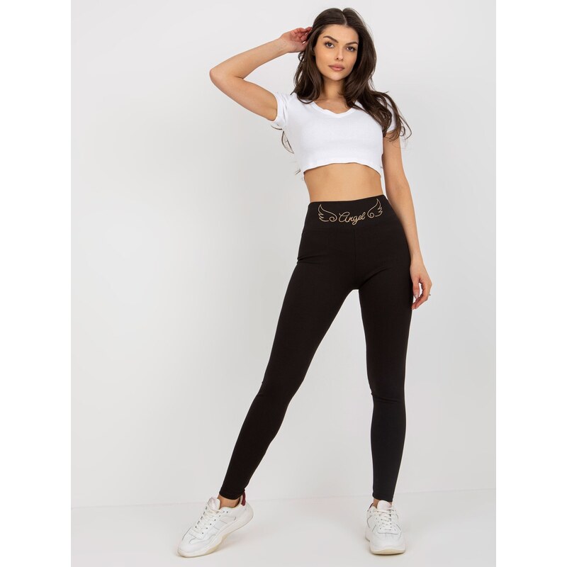 RUE PARIS Leggings-LA-LG-T-82.37X-black 64685954