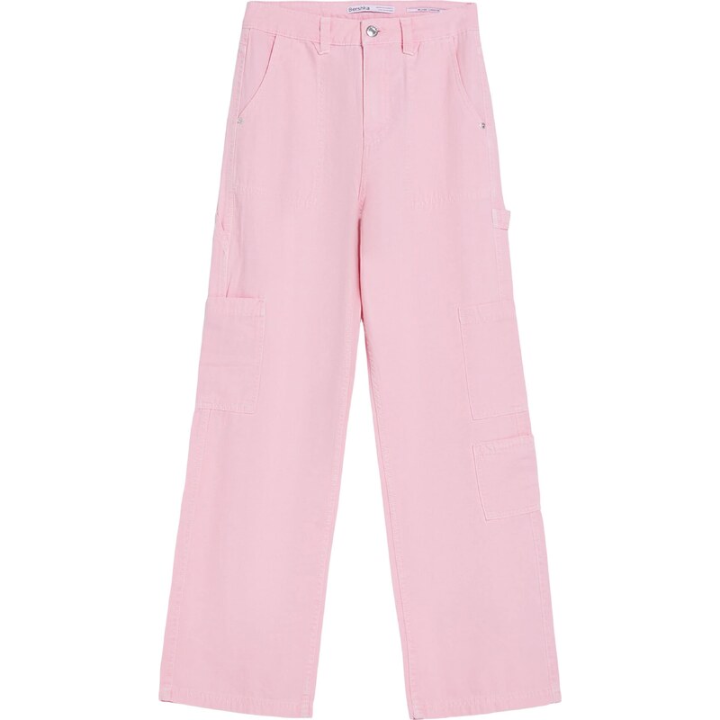 Bershka Kapsáče ružová 54247806