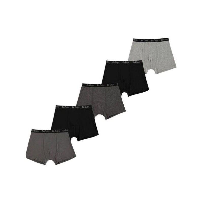 Lee Cooper Prémiové Chlapčenské Boxerky Balenie 5ks Mix Farieb 41305159