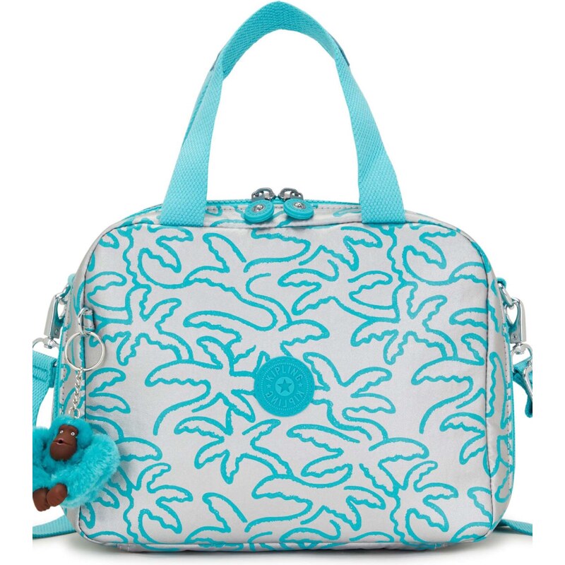 KIPLING Kabelky MIYO modrozelená / strieborná 54247359