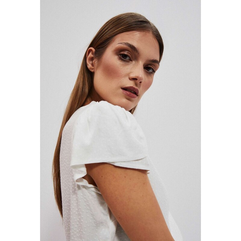E-shop Marisse Womens Shirt L-Ko-4024 Off White
