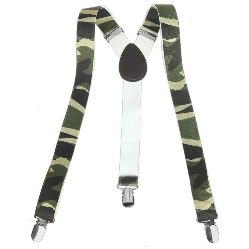 Detské Traky na nohavice maskáčové 16958093