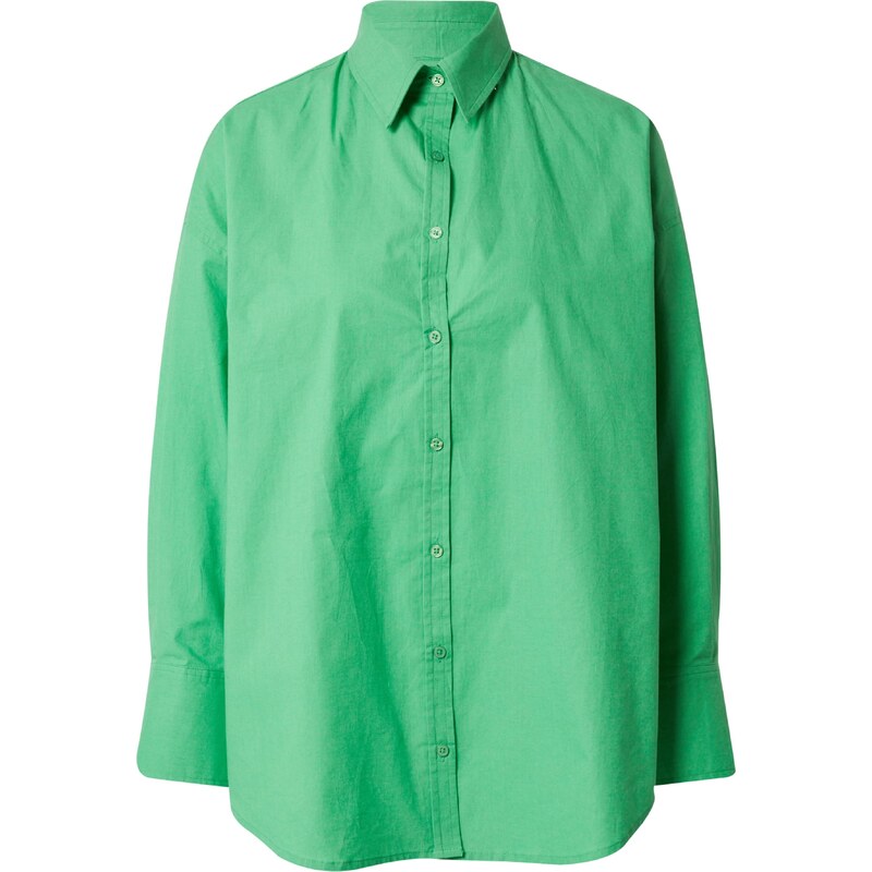 Warehouse Blúzka trávovo zelená 54248112