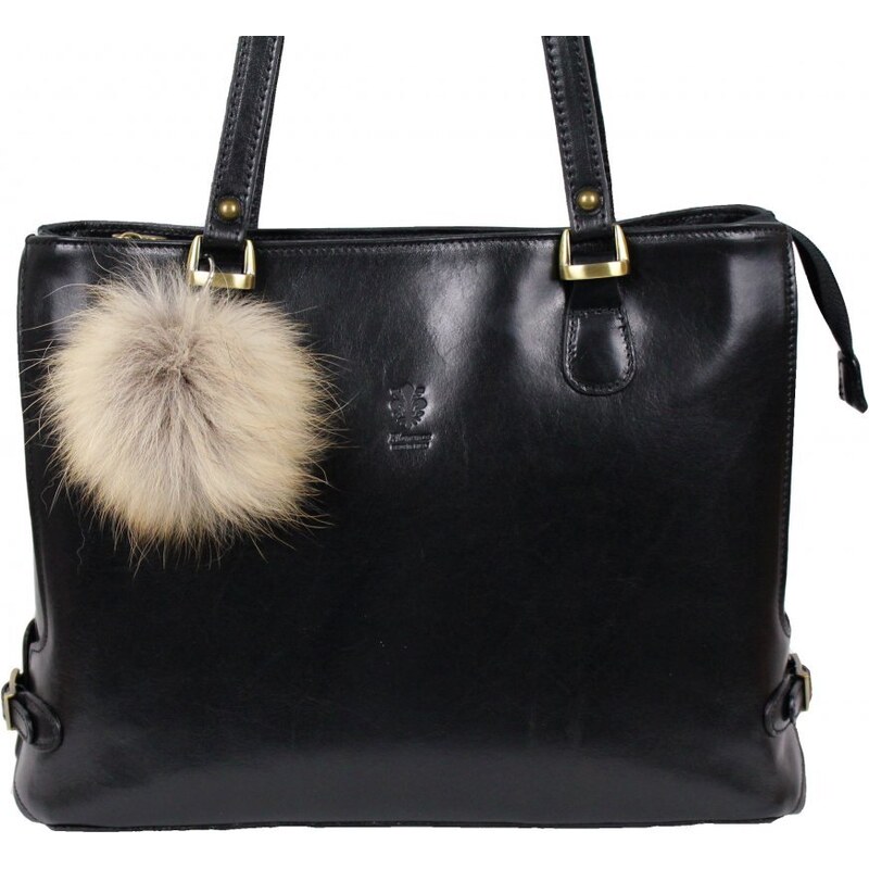 Sikora Kožušinový prívesok ku kabelke líška béžová 67622534