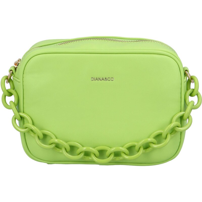 Dámska crossbody kabelka svetlozelená - DIANA & CO Aftery zelená 41686635
